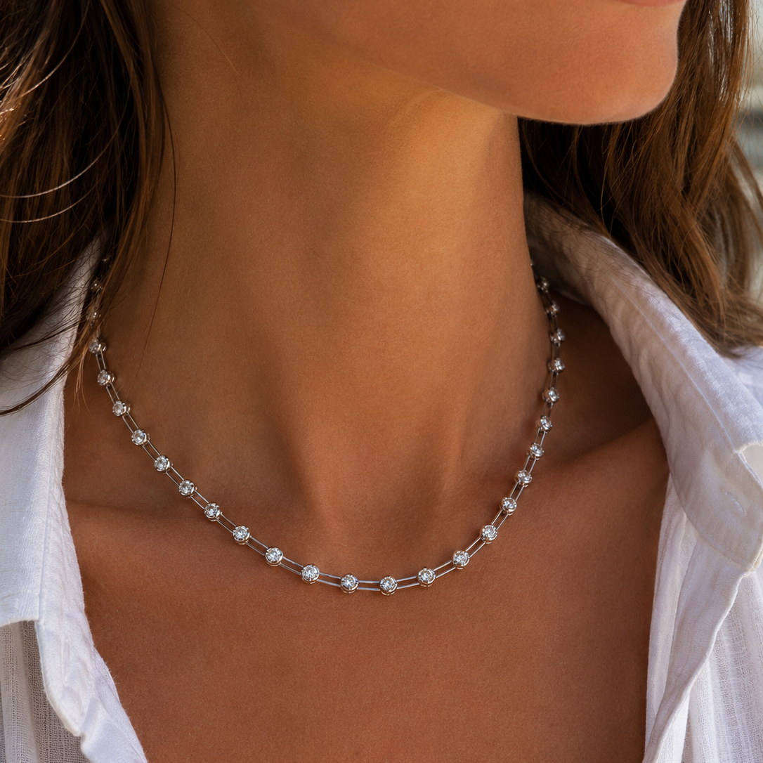 Celeste Station Necklace