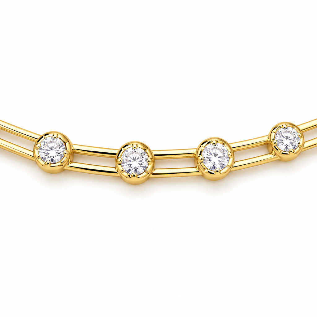 Celeste Station Necklace