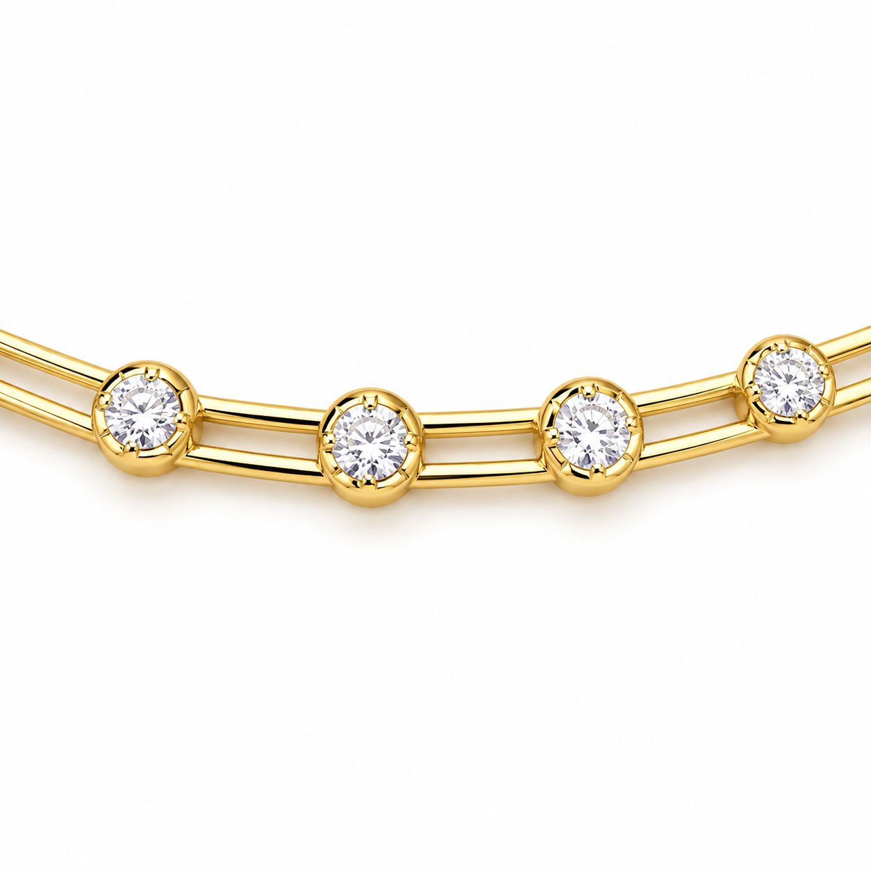 Celeste Station Necklace