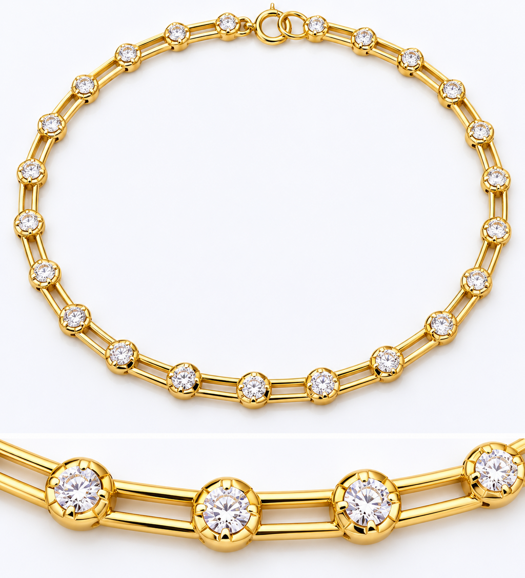 Celeste Station Necklace