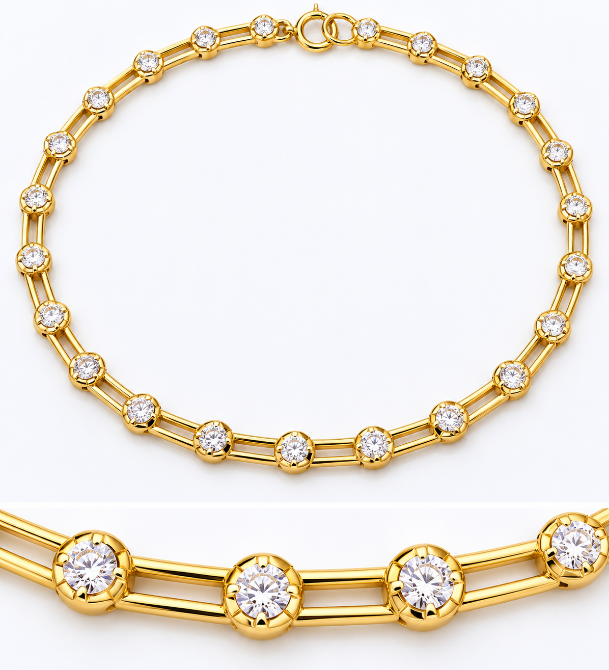 Celeste Station Necklace