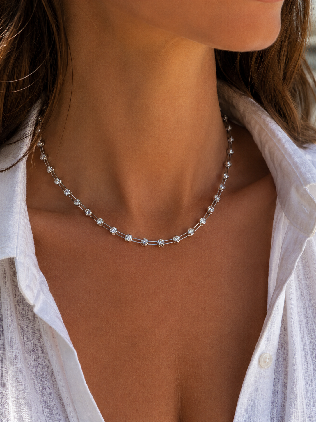 Celeste Station Necklace